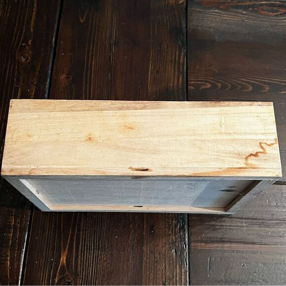 Japanese Wooden Storage Box - Picture 3 of 5